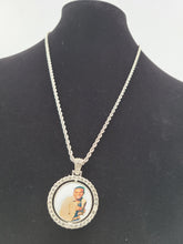 Load image into Gallery viewer, Custom Rotating Double- Sided Pendant Necklace
